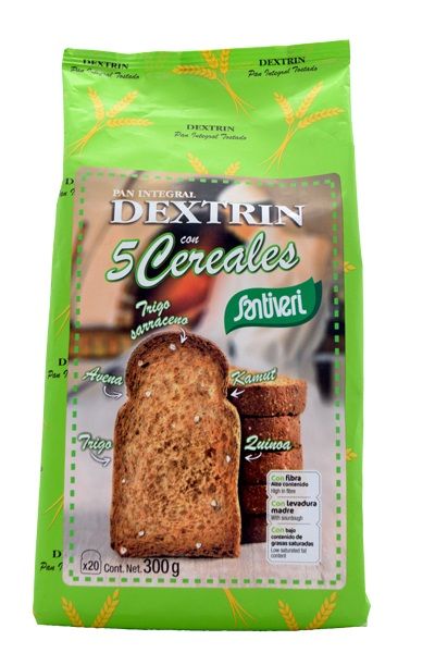 Pan Integral 5 Cereales 300 G