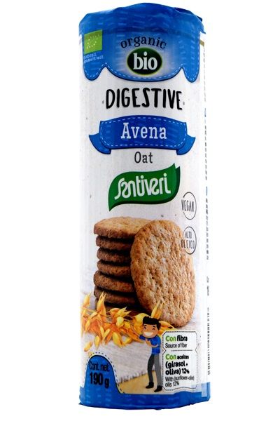 Galletas Digestive Con Avena Bio 190 G