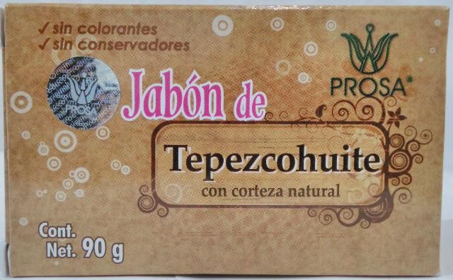 Jabon Tepezcohuite 90 G