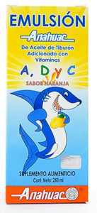 Emulsion Aceite Tiburon Naranja 250 Ml ( Anahuac )