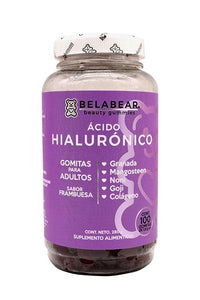 Acido Hialuronico 100 Gomitas 280 G