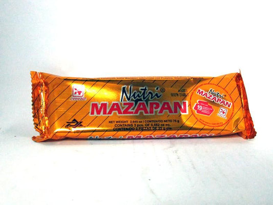 Mazapan Nutri 3 Pzas 25 G