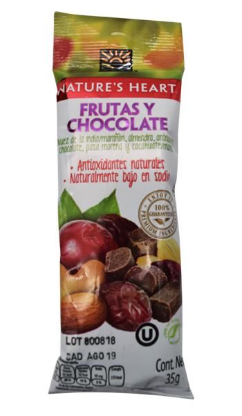 Frutas Y Chocolate 35 G