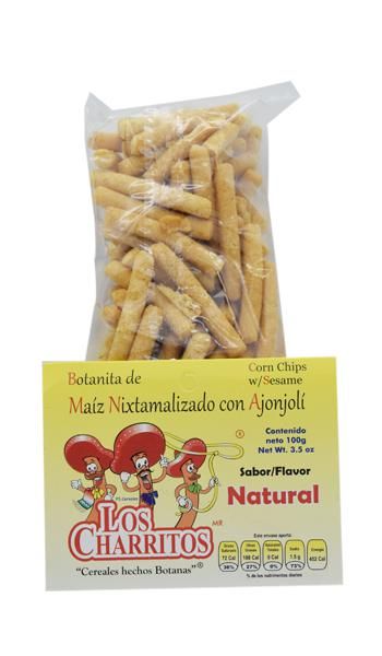 Churritos De Maiz Naturales 100 G