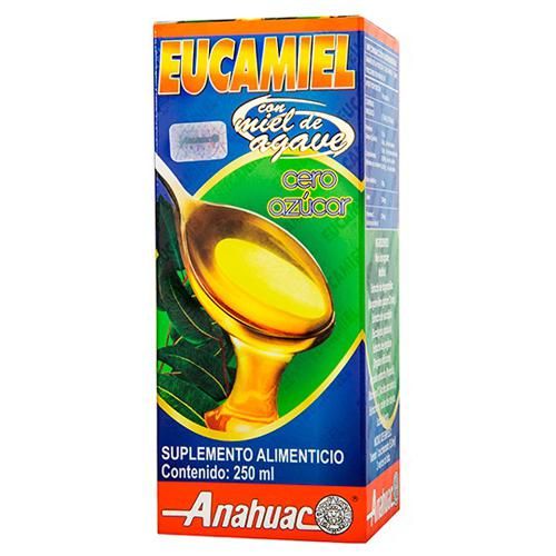 Eucamiel Con Miel De Agave 250 Ml