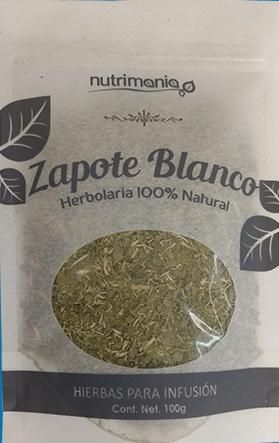 Infusion De Zapote Blanco 100 G