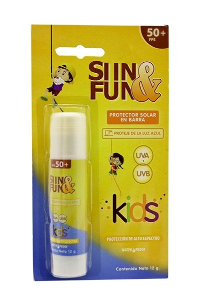 Protector Solar Kids En Barra 12 G