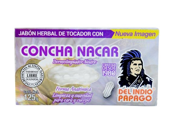 Jabon Con Concha Nacar 125 G