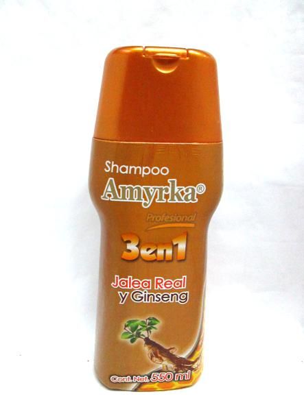 Shampoo Jalea Real Y Ginseng Amyrka 550 Ml