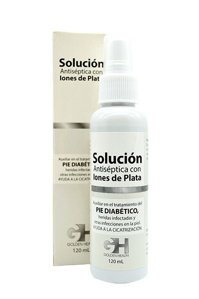 Solucion Antiseptica Iones De Plata 120 Ml