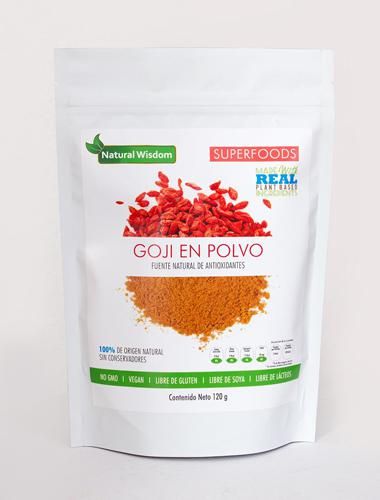 Goji En Polvo 120 G ( Natural Wisdom )