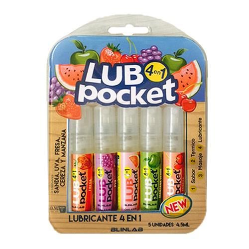 Lubricante 4 En 1 5 Sabores