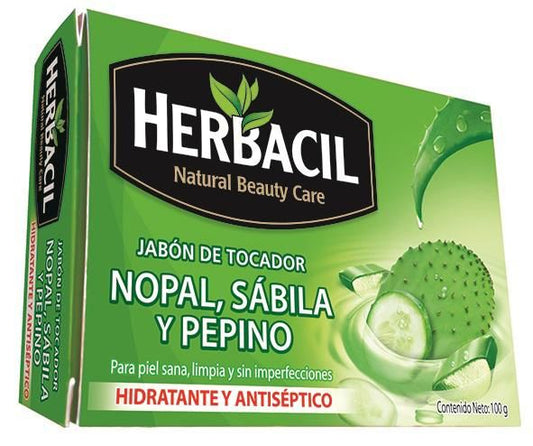 Jabon Nopal Sabila Pepino 100 G