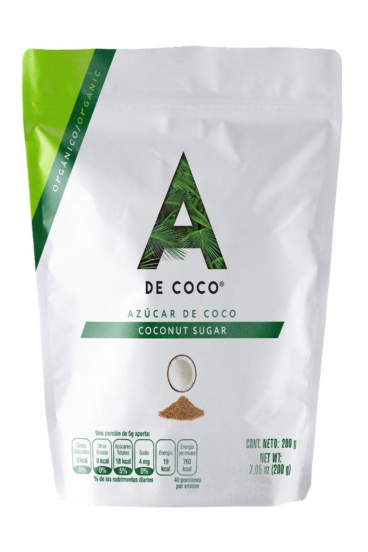 Azucar De Coco 200 G Organico