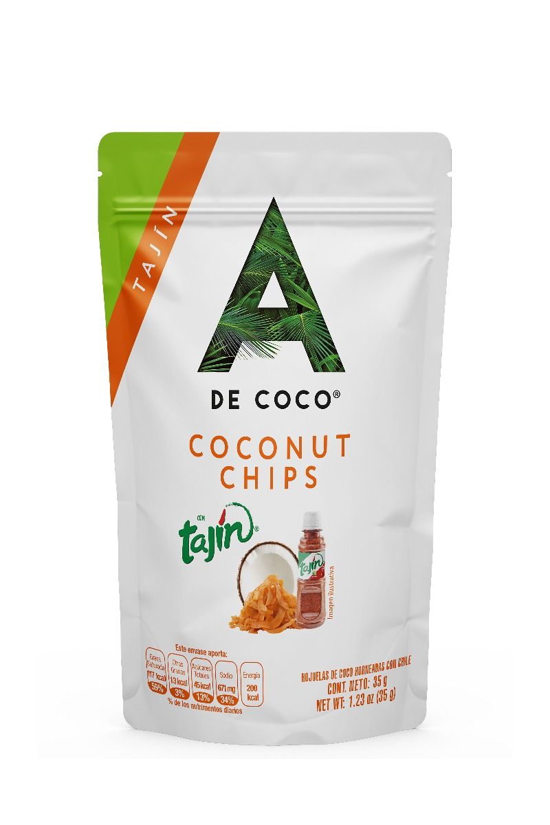 Chips De Coco Con Tajin 35 G