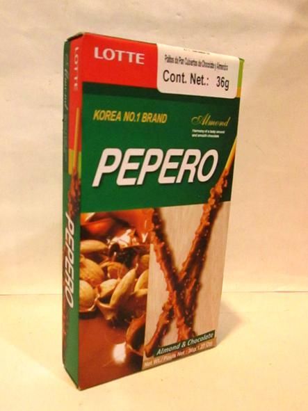 Pepero Almond Palitos Cub De Chocolate