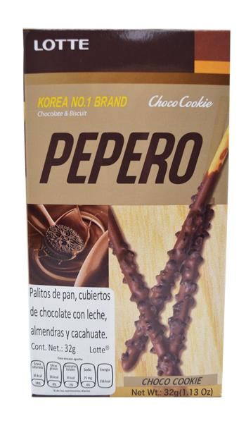 Pepero Pennut Palitos Cub De Chocolate