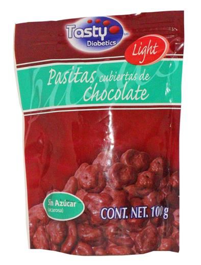 Pasitas Cubiertas De Chocolate 100 G