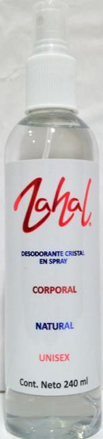 Desodorante Cristal Spray Corporal 240 Ml