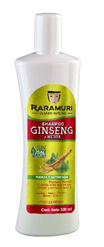 Shampoo Ginseng Menta 500 Ml