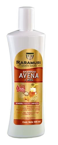 Shampoo Avena Miel 500 Ml