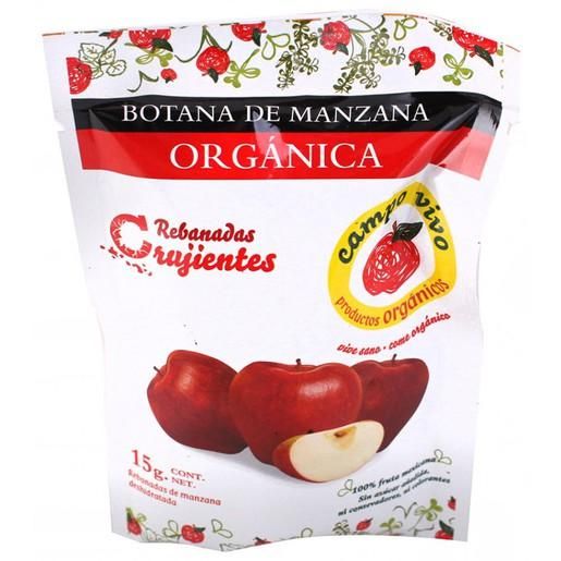 Botana De Manzana Organica 15 G