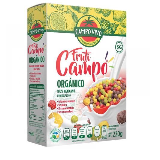 Cereal Organico Fruti Campo 220 G