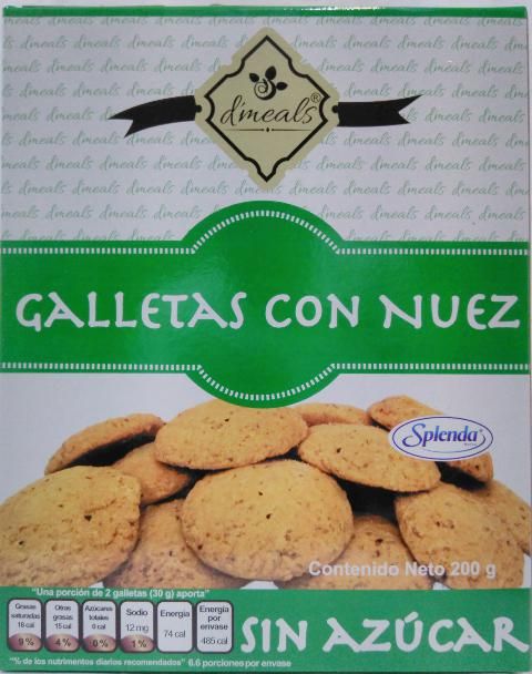 Galleta Natural Con Nuez 200 G