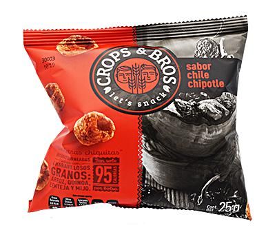 Botana De Arroz Quinoa Mijo Sab Chipotle 25 G