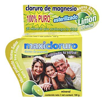Cloruro De Magnesio Sabor Limon 100 G