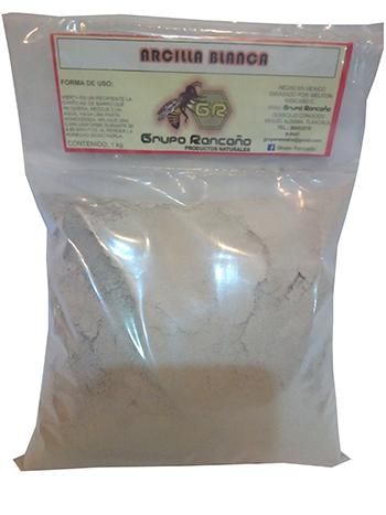 Arcilla Natural Blanca 1 Kg