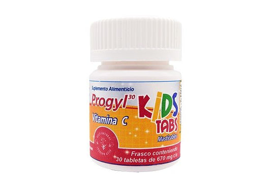 Progyl Kids Vit C 30 Tab Masticables