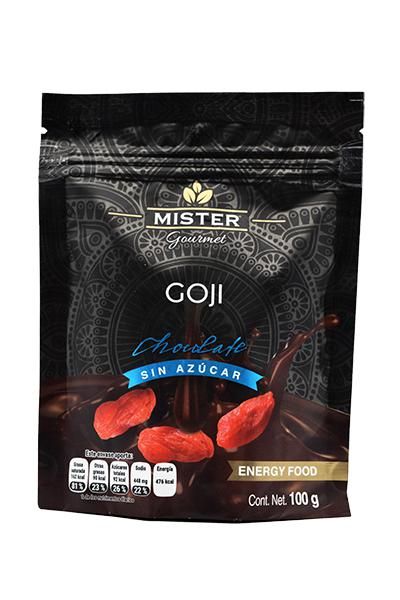 Goji Con Chocolate Sin Azucar 100 G