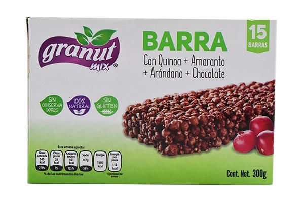 Barra Con Quinoa Y Arandano Sab Chocolate 300 G