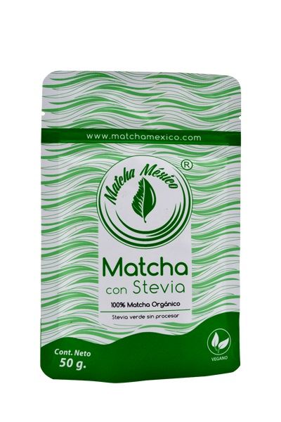 Matcha Stevia Organico 50 G