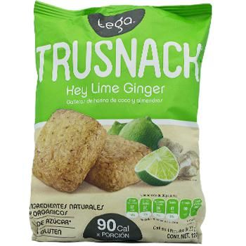 Trusnack Jengibre Limon 120 G