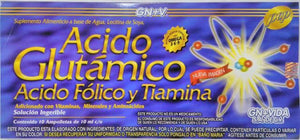 Nutricrbroll Acido Glutamico Amp 10x10 Ml
