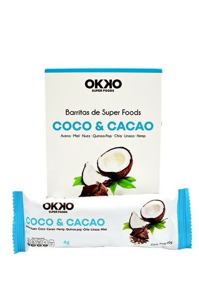 Barra De Coco Y Cacao 40 G