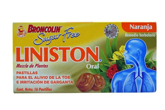 Caramelo Sabor Naranja 16 Pastillas