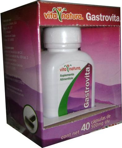 Gastrovita 500mg 40 Cap