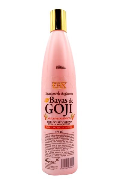 Shampoo De Argan Con Bayas De Goji 475 Ml