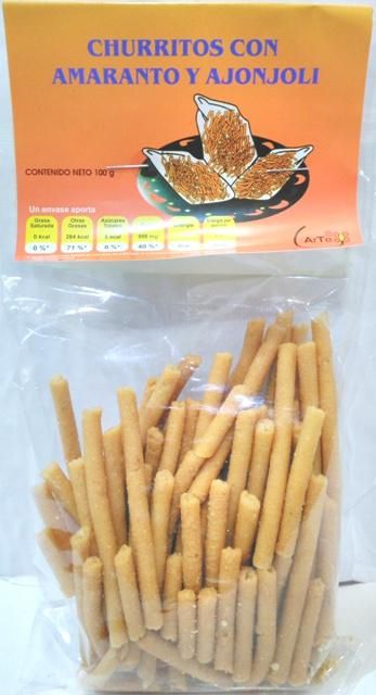 Churritos Amaranto Nat 100 G