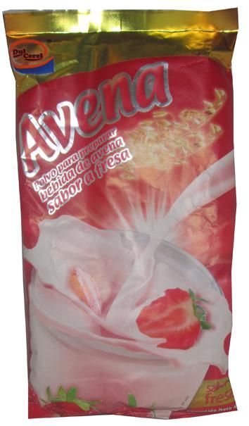 Bebida De Avena Sabor Fresa 400 G