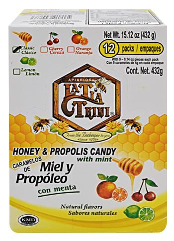 Caramelo De Propoleo Sabor Miel 36 G