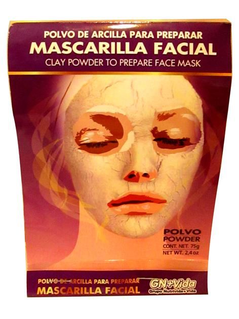 Mascara Facial - Arcilla Roja (75 g)