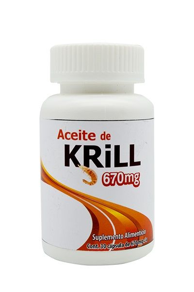 Aceite De Krill 670 Mg 30 Cap