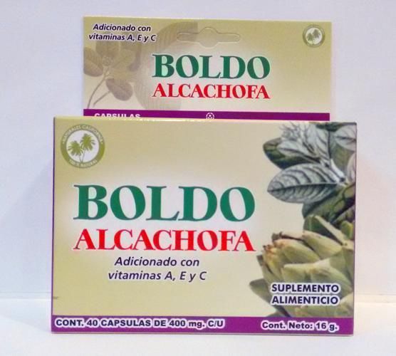 Boldo Y Alcachofa 40 Cap