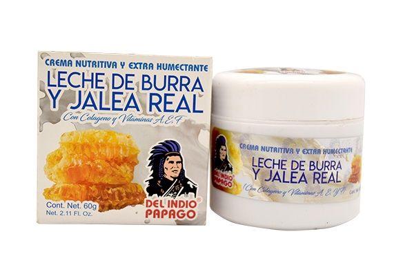 Crema De Leche De Burra Y Jalea Real 60 G