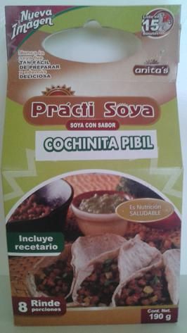 Practisoya Sabor Cochinita Pibil 190 G