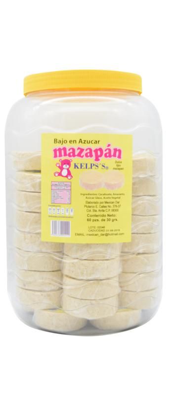 Mazapan Amaranto Y Cacahuate Endulzado Splenda 28 G